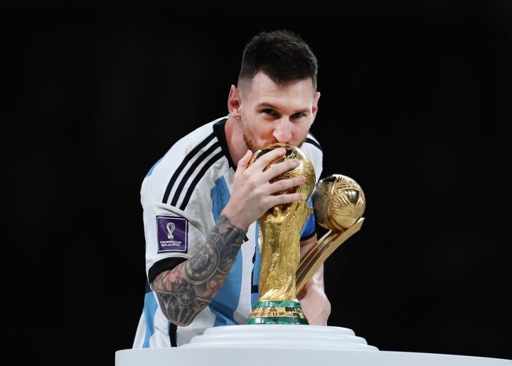 Lionel Messi đạt được danh hiệu Cầu thủ xuất sắc nhất tại World Cup 2022